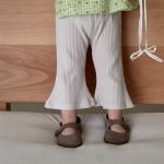【73-100cm】ブラウスorパンツ 女の子 レース 小花柄 リブベル - 画像 (3)