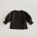 【80-150cm】Tシャツ 女の子 パフ スリーブ レース襟 - 画像 (10)