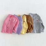 【80-130cm】カーディガン 女の子 ケーブル ニット - 画像 (7)
