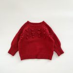 【66-100cm】セットアップ ベビー 手編み ボール ニット - 画像 (9)