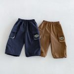 【80-130cm】パーカーorカーゴパンツ 男の子 フード付き 切り替え - 画像 (8)