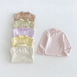 【80-130cm】トップス 女の子 ハイネック 無地 - 画像 (13)