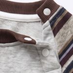 【66-90cm】カバーオール ベビー ボーダー くま - 画像 (9)