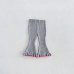 【80-130cm】パンツ 女の子 ニット フレア - 画像 (9)