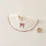 【66-90cm】ロンパースor帽子orスタイorソックス ベビー フリル リボン - 画像 (4)