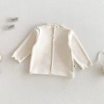 【73-100cm】 ワンピースorトップス ベビー 裏起毛 チュール - 画像 (10)
