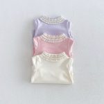 【80-130cm】トップス ベビー フリル襟 厚手 - 画像 (11)