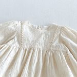 【80-130cm】シャツorパンツorサロペット 女の子 パフスリーブ 刺繍 - 画像 (12)