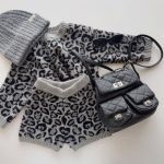 【90-150cm】セット 女の子  レオパード柄 ニット - 画像 (4)