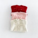 【80-130cm】カーディガン 女の子 蝶結び ニット - 画像 (12)