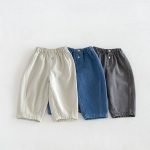 【80-130cm】パンツ 男の子 デニム パステルカラー - 画像 (8)