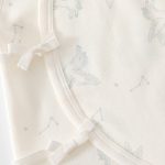 【52-66cm】カバーオール ベビー 北欧風 総柄 紐付き - 画像 (10)