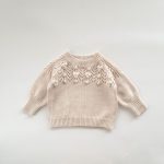 【66-100cm】セットアップ ベビー 手編み ボール ニット - 画像 (12)
