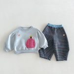 【80-130cm】トレーナーorパンツ 女の子 ワッペン スウェット - 画像 (20)