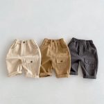 【73-110cm】パンツ キッズ ポケット付き カジュアル - 画像 (6)