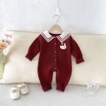 【66-90cm】ロンパース ベビー 可愛い ウサギ セーラー - 画像 (9)
