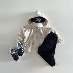 【80-130cm】アウター 男の子 レトロ 帽子付き - 画像 (6)