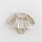 【66-90cm】ロンパース ベビー フリル プリンセス - 画像 (6)