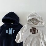 【80-130cm】パーカー 女の子 オシャレ 帽子付き - 画像 (8)