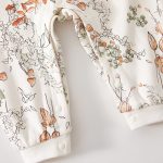 【66-90cm】ロンパース ベビー 森プリント フリル - 画像 (7)
