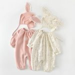【66-90cm】ロンパース ベビー プリンセス ウサギ