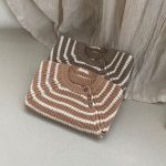 【66-90cm】ロンパース ベビー ボーダー ニット 暖かい - 画像 (9)