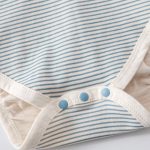 【59-90cm】ロンパース ベビー セーラー ボーダー - 画像 (5)