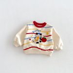 【80-130cm】トレーナー 男の子 タオル 刺繍 フリース - 画像 (9)