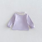 【80-130cm】トップス ベビー フリル襟 厚手 - 画像 (6)