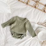 【66-90cm】セットアップ ベビー ナチュラル リブ - 画像 (11)