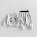 【80-130cm】セットアップ 女の子 スマイル プリント - 画像 (4)