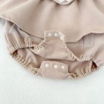 【66-90cm】ロンパース ベビー フリル襟 長袖 ワンピース風 - 画像 (16)