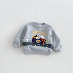 【80-130cm】トレーナー 男の子 タオル 刺繍 フリース - 画像 (7)