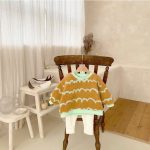 【73-100cm】セーター ベビー もこもこ 暖かい - 画像 (3)
