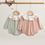 【66-90cm】ロンパース ベビー 可愛い ネコ柄 - 画像 (4)