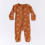 【66-90cm】オールインワン ベビー パン柄 コットン - 画像 (5)