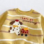 【80-130cm】トレーナー 男の子 タオル 刺繍 フリース - 画像 (15)