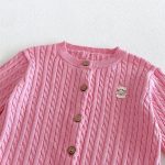 【80-130cm】カーディガン 女の子 ケーブル ニット - 画像 (15)