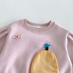 【80-130cm】トレーナーorパンツ 女の子 ワッペン スウェット - 画像 (24)