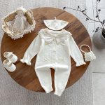 【66-90cm】オールインワン ベビー 蝶結び プリンセス - 画像 (10)
