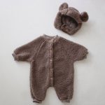 【66-100cm】オールインワン ベビー シンプル系 厚手 - 画像 (5)