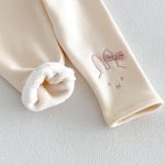 【80-130cm】レギンス 女の子 うさぎ 裏起毛 - 画像 (14)