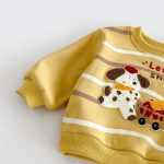 【80-130cm】トレーナー 男の子 タオル 刺繍 フリース - 画像 (16)