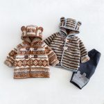 【73-120cm】アウター 男の子 レトロ 帽子付き - 画像 (10)