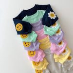 【73-110cm】セットアップ キッズ 刺繍 サンフラワー - 画像 (10)
