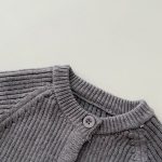 【66-90cm】ロンパース ベビー 無地 ニット - 画像 (12)
