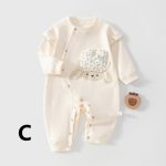 【66-90cm】ロンパース ベビー ハート ウサギ - 画像 (5)