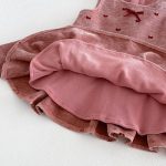 【80-130cm】トップスorワンピース 女の子 蝶結び 裏起毛 ハイネック - 画像 (17)