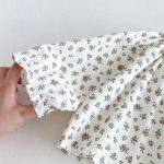 【80-130cm】シャツorパンツorサロペット 女の子 パフスリーブ 刺繍 - 画像 (19)
