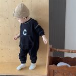 【66-90cm】オールインワン ベビー Cロゴ ポケット付き - 画像 (6)